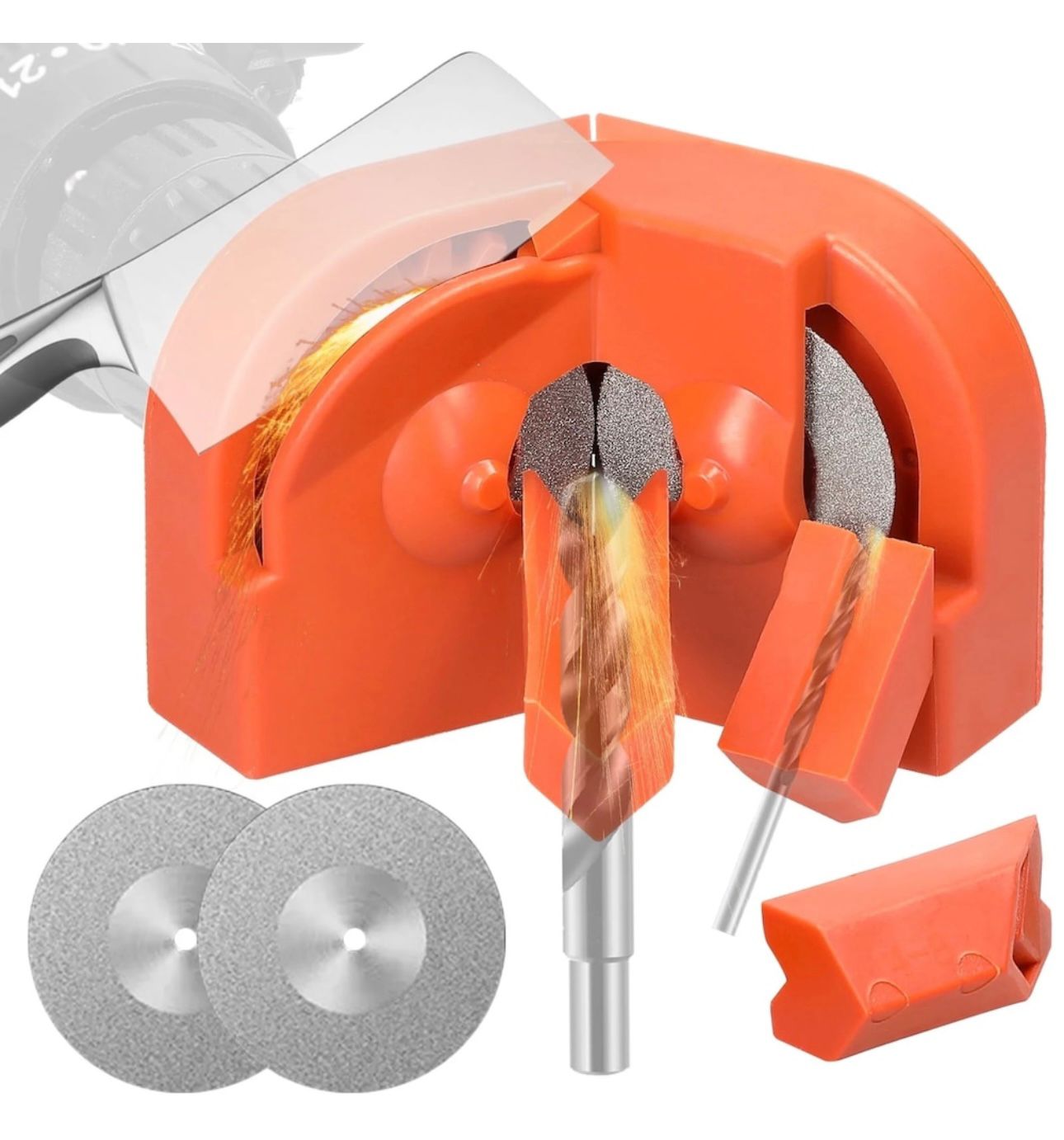 Ascuțitor Burghie - Unghiuri Reglabile